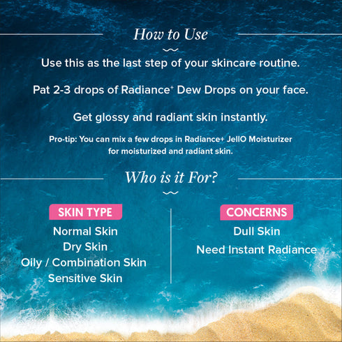 Aqualogica Radiance+ Juicy Dew Drops